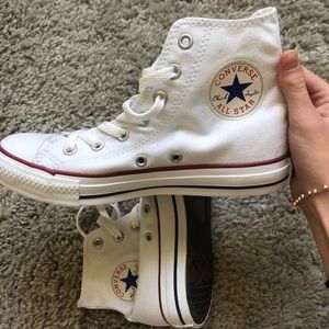 NEVER WORN! Converse high tops